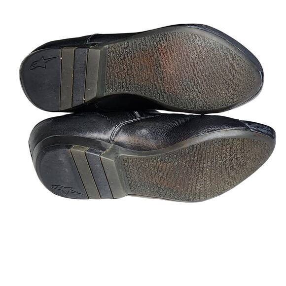 Alpinestars Articolo 76 Leather Gore-Tex Motorcycle Riding Black Boots EU39 US 6 - Picture 11 of 12